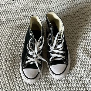 Black High Top Converse